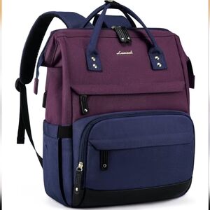 NWT LOVEVOOK Laptop Backpack for Women, 15.6 Inch Work Business Travel Purse